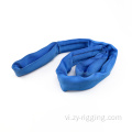 buộc xuống sling polyester webbing nguyên liệu thô